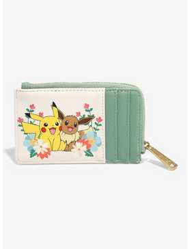 Pokémon Pikachu and Eevee Floral Cardholder — BoxLunch Exclusive, , hi-res