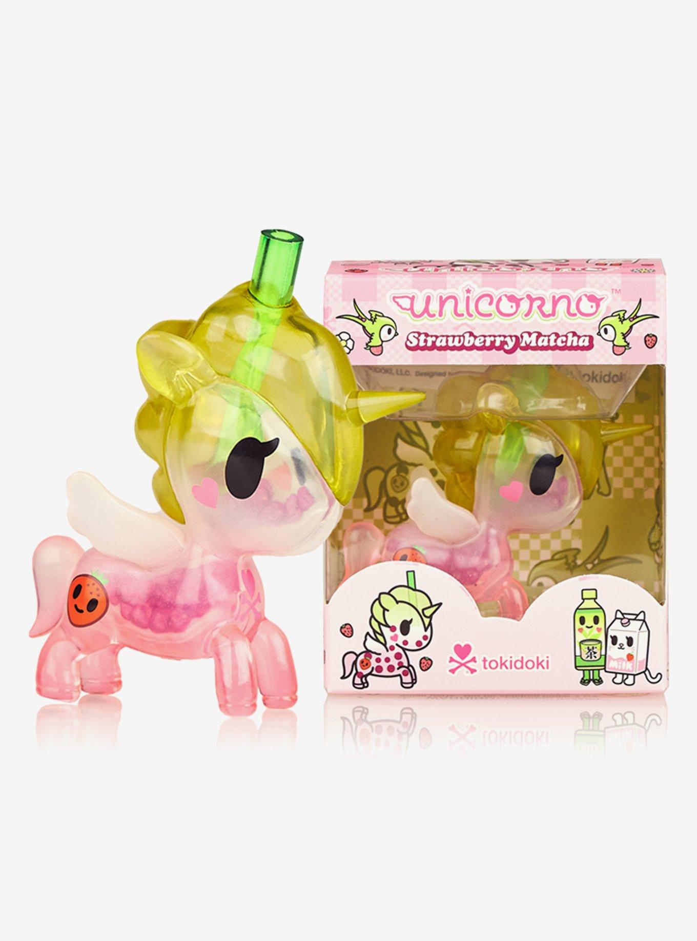 Tokidoki Strawberry Matcha Unicorno Figure, , alternate