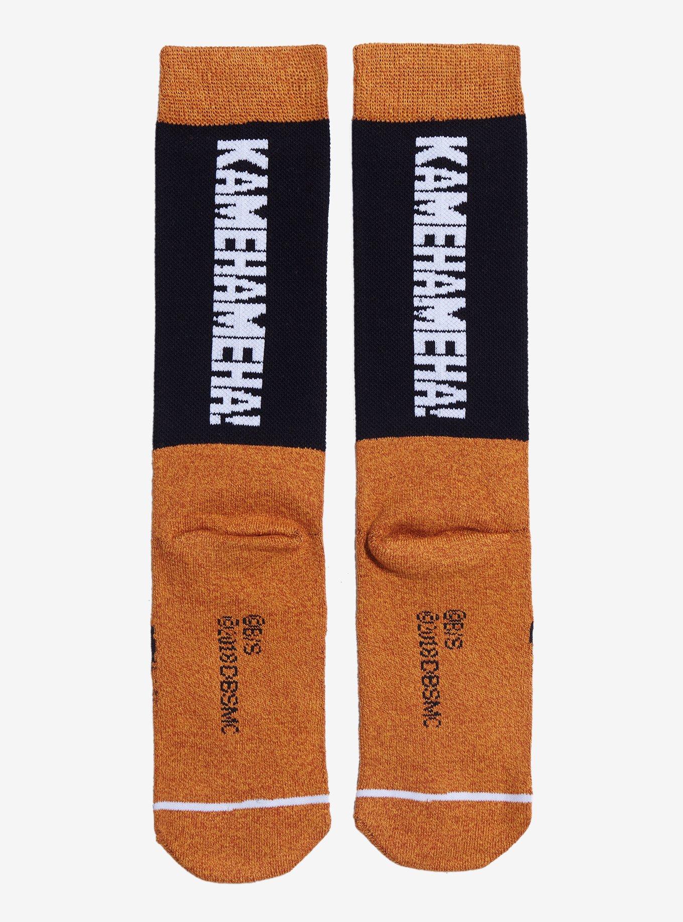 Dragon Ball Z Super Saiyan Blue Crew Socks, , alternate