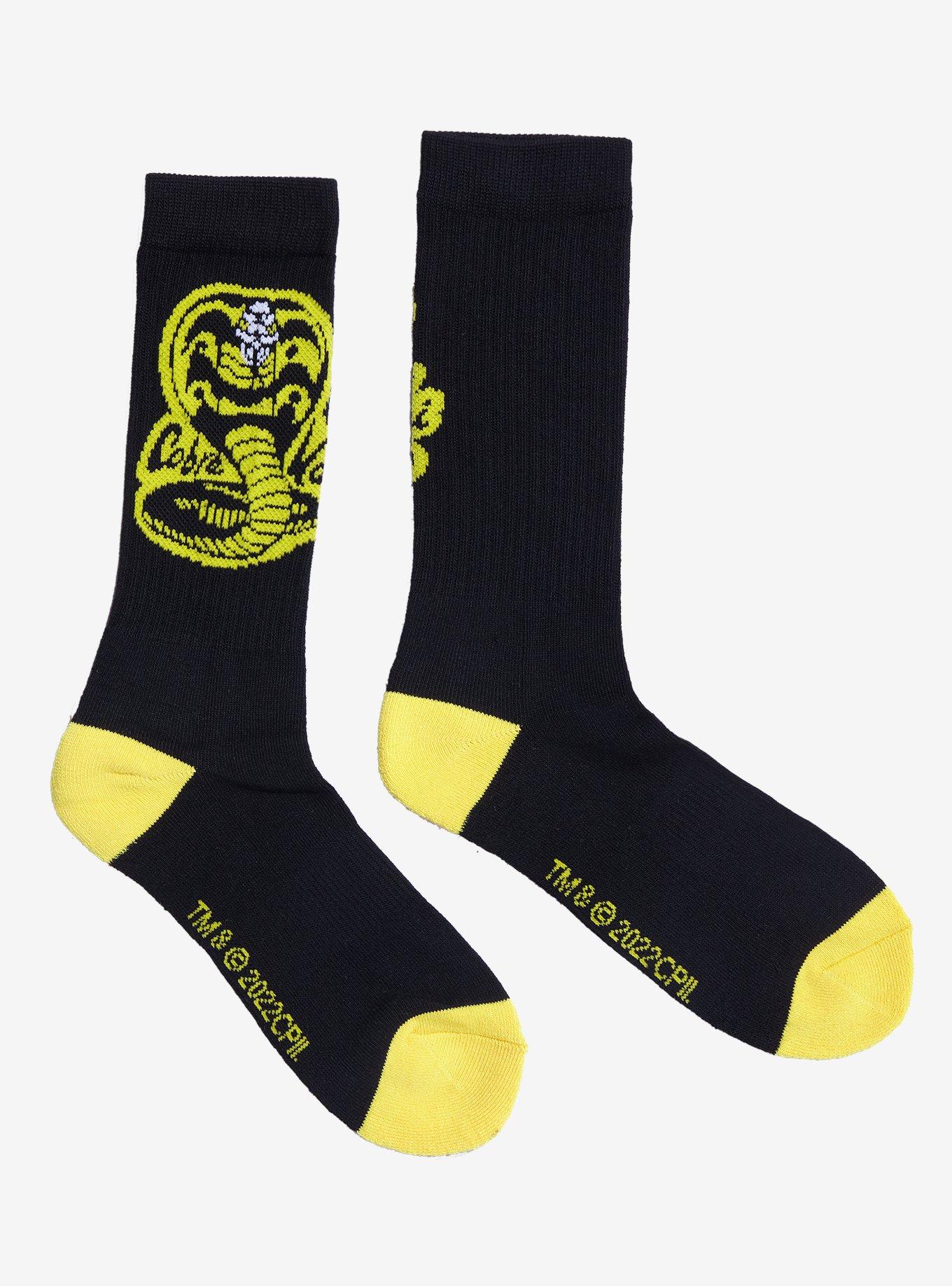 Cobra Kai Logo Crew Socks, , alternate