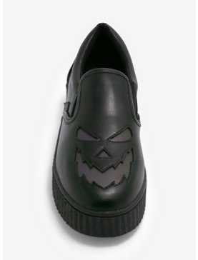 Strange Cvlt Reflective Jack-O'-Lantern Slip-On Sneakers, , hi-res