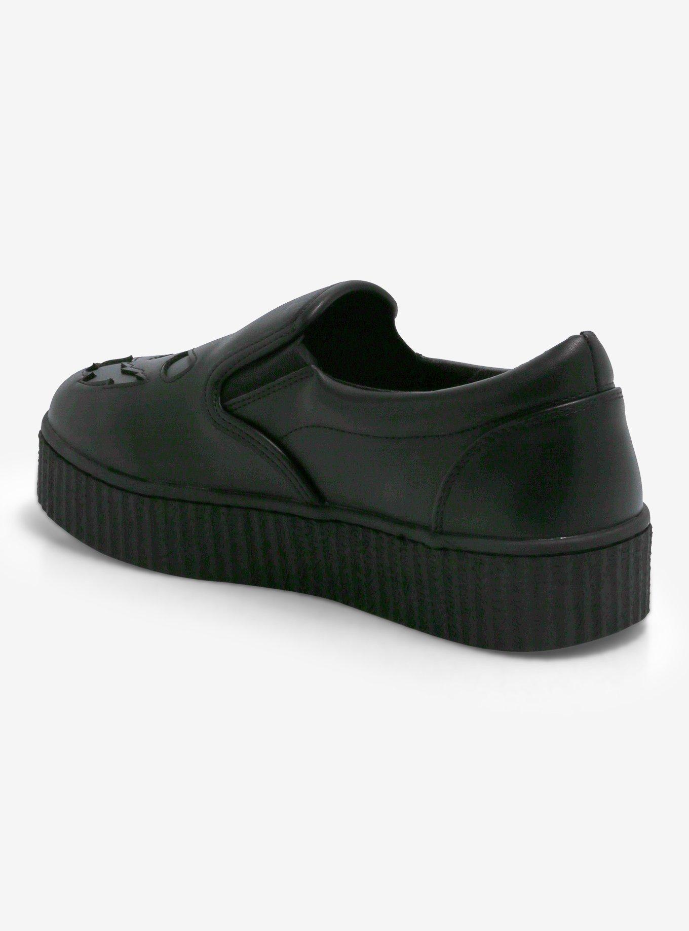Strange Cvlt Krypt Reflective Jack-O'-Lantern Slip-On Sneakers, MULTI, alternate