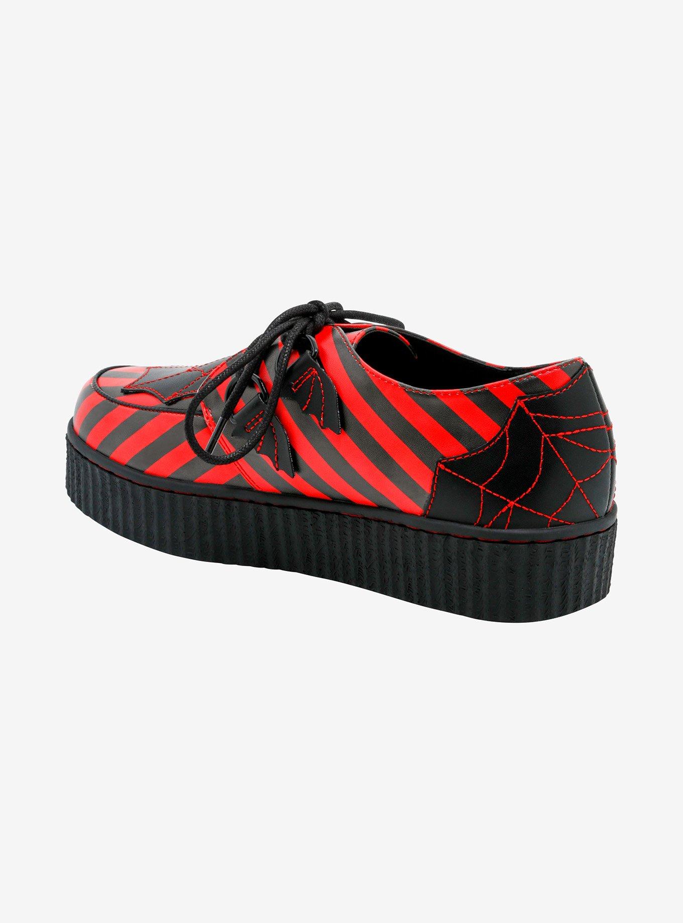 Strange Cvlt Red & Black Stripe Krypt Creepers, MULTI, alternate