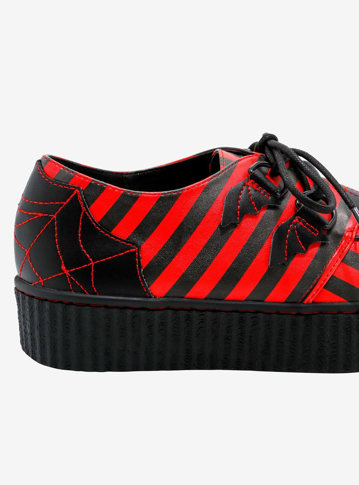 Strange Cvlt Red & Black Stripe Krypt Creepers, MULTI, alternate