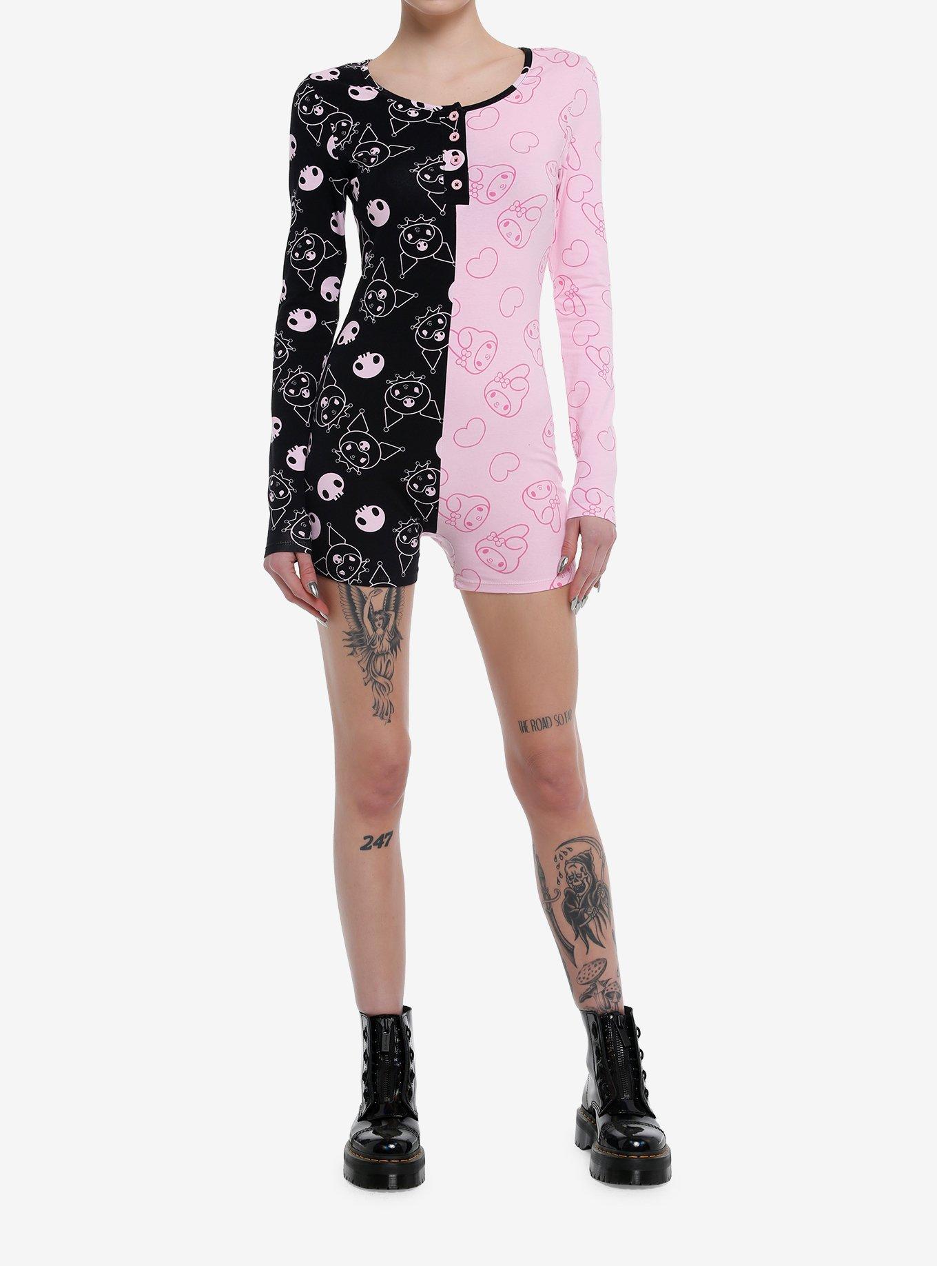 My Melody & Kuromi Split Lounge Romper, , hi-res