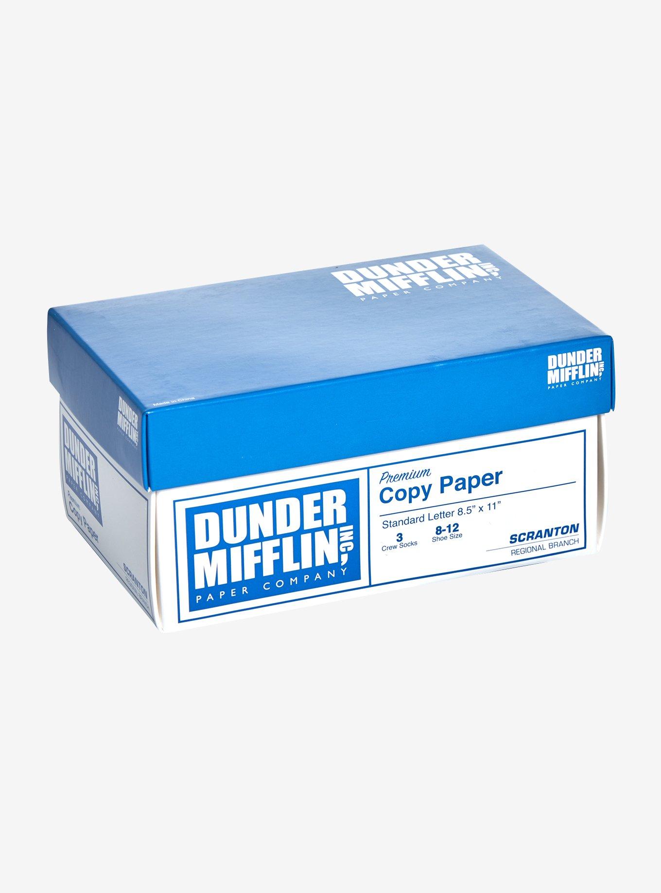 The Office Dunder Mifflin Socks Gift Set, , alternate