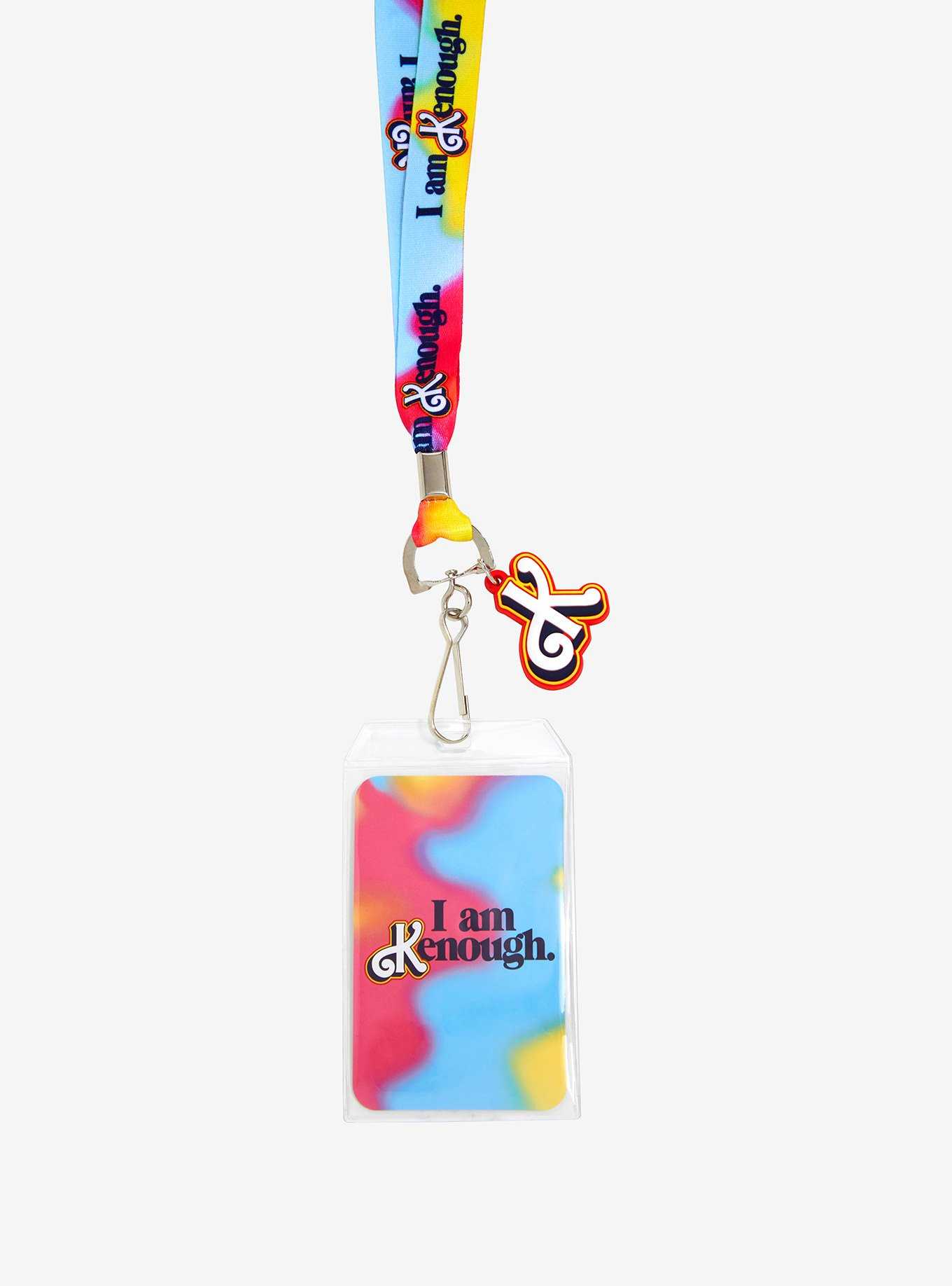 Barbie The Movie I Am Kenough Lanyard - BoxLunch Exclusive, , hi-res