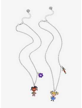 Nickelodeon Rugrats Angelica & Susie Best Friend Necklace Set, , hi-res