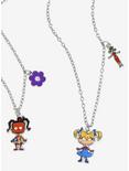 Nickelodeon Rugrats Angelica & Susie Best Friend Necklace Set, , alternate