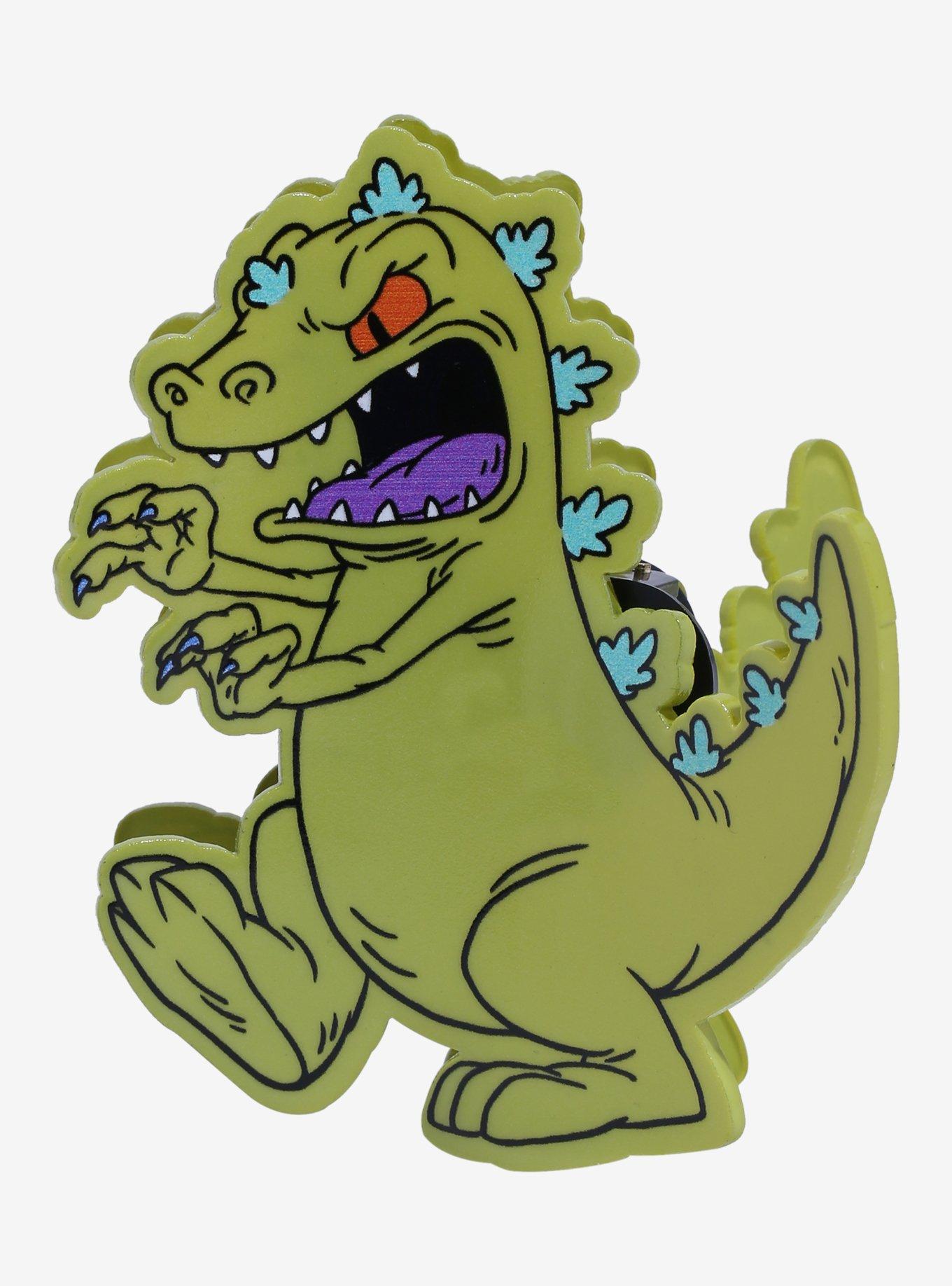 Nickelodeon Rugrats Reptar Glow-In-The-Dark Claw Hair Clip, , alternate