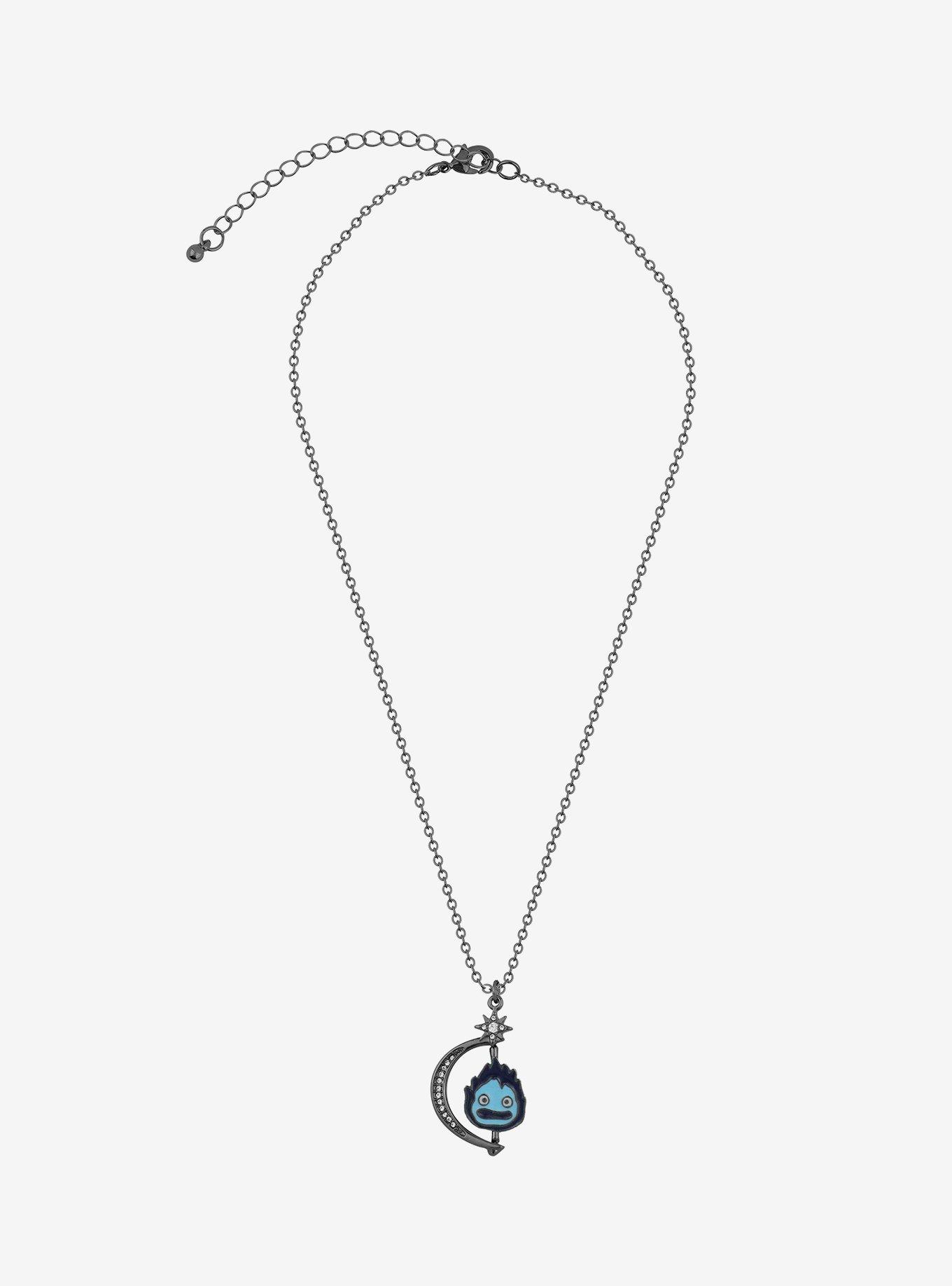 Studio Ghibli Howl's Moving Castle Calcifer Spinner Necklace, , hi-res