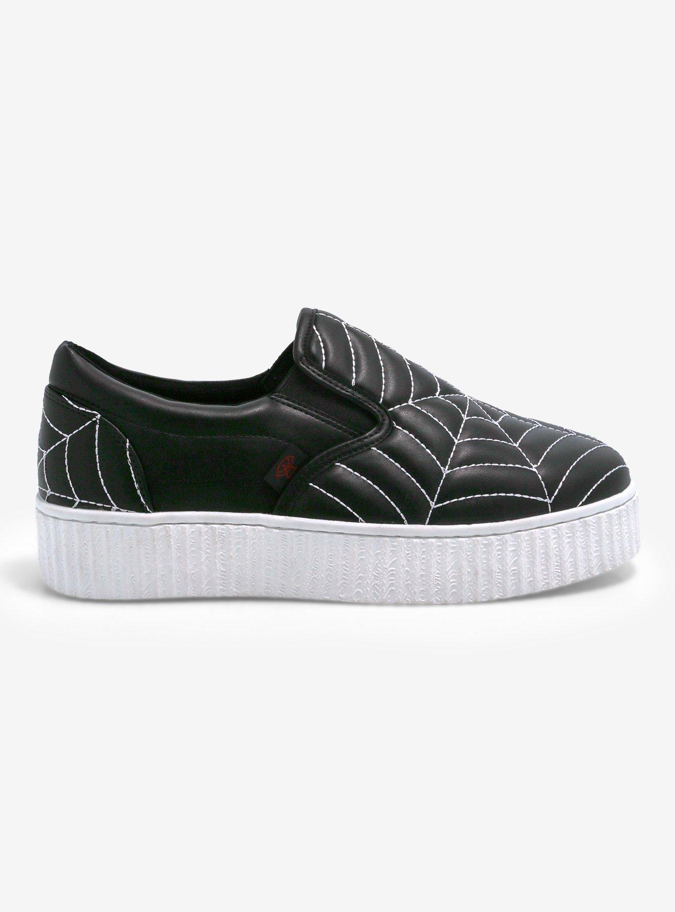 Strange Cvlt Krypt Web Slip-On Sneakers, MULTI, alternate
