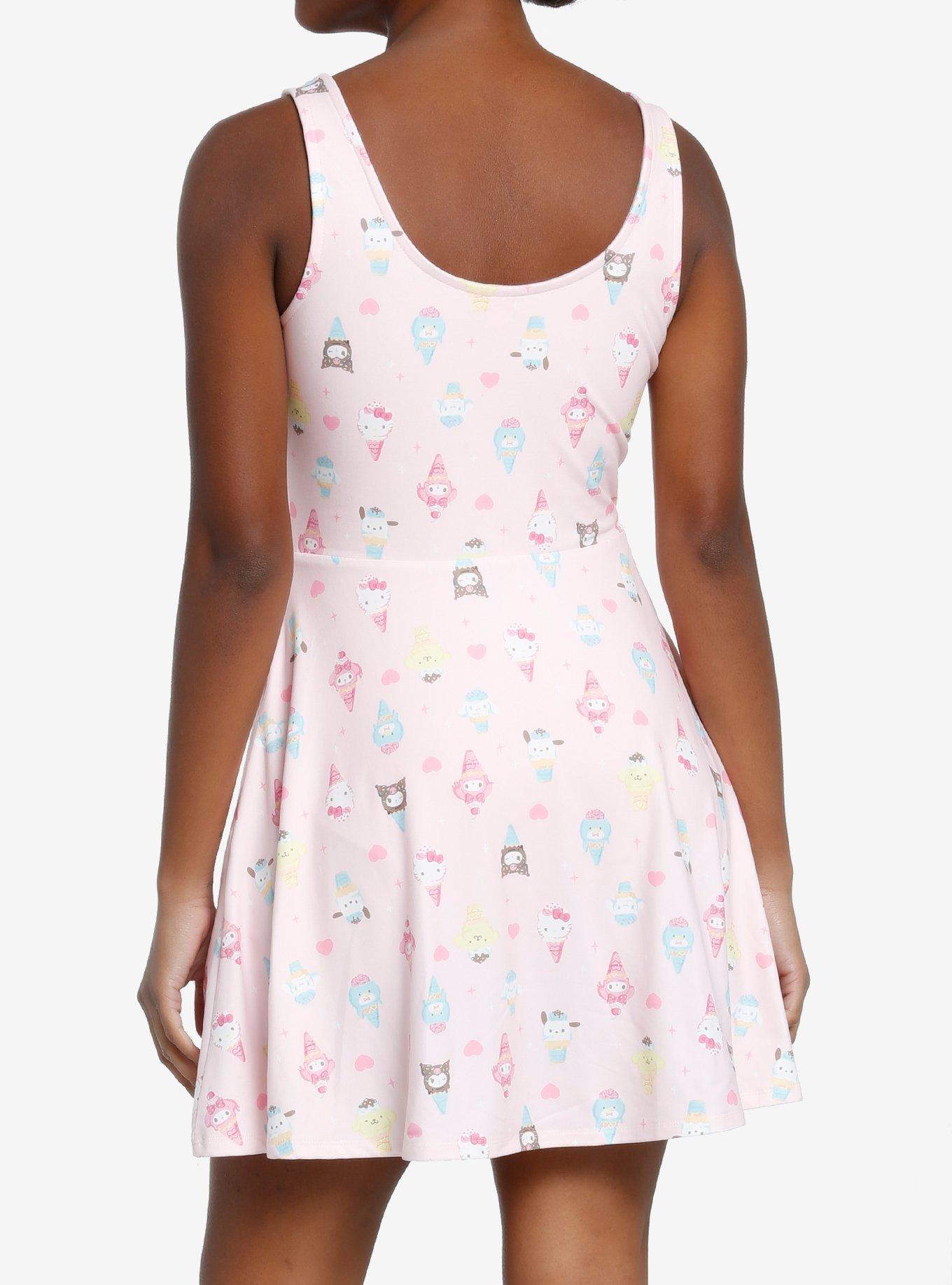 Hello Kitty And Friends Ice Cream Skater Dress, MULTI, alternate
