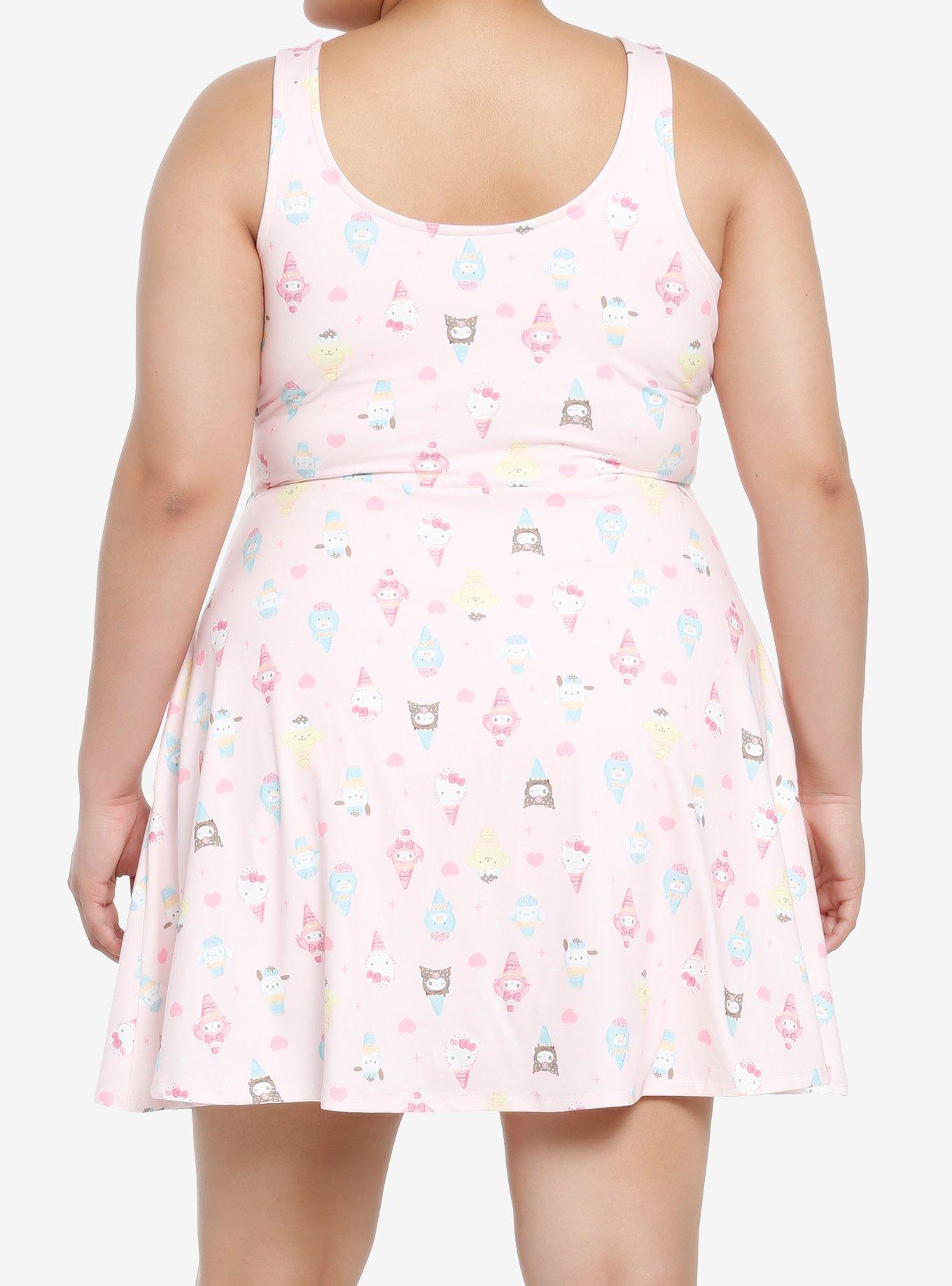 Plus size best sale ice cream dress