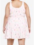 Hello Kitty And Friends Ice Cream Skater Dress Plus Size, MULTI, alternate