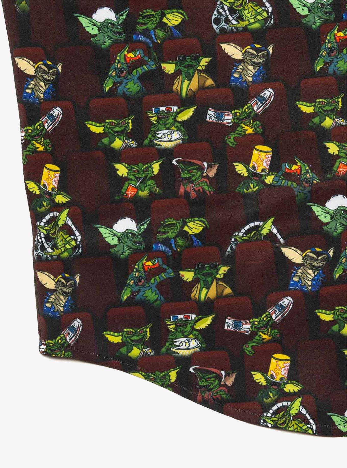 RSVLTS Gremlins "Mogwai Matinee" Button-Up Shirt, BLACK, alternate