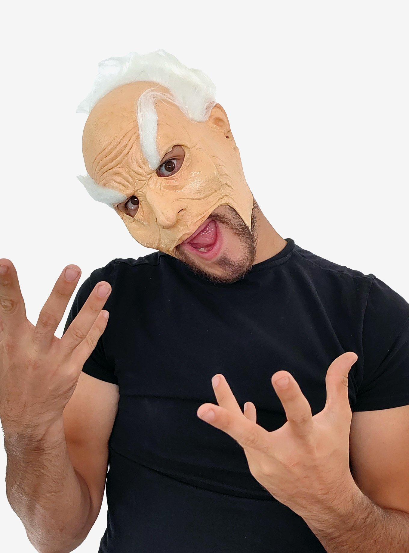 Crazy Old Dr. Jack Deluxe Mask, , alternate