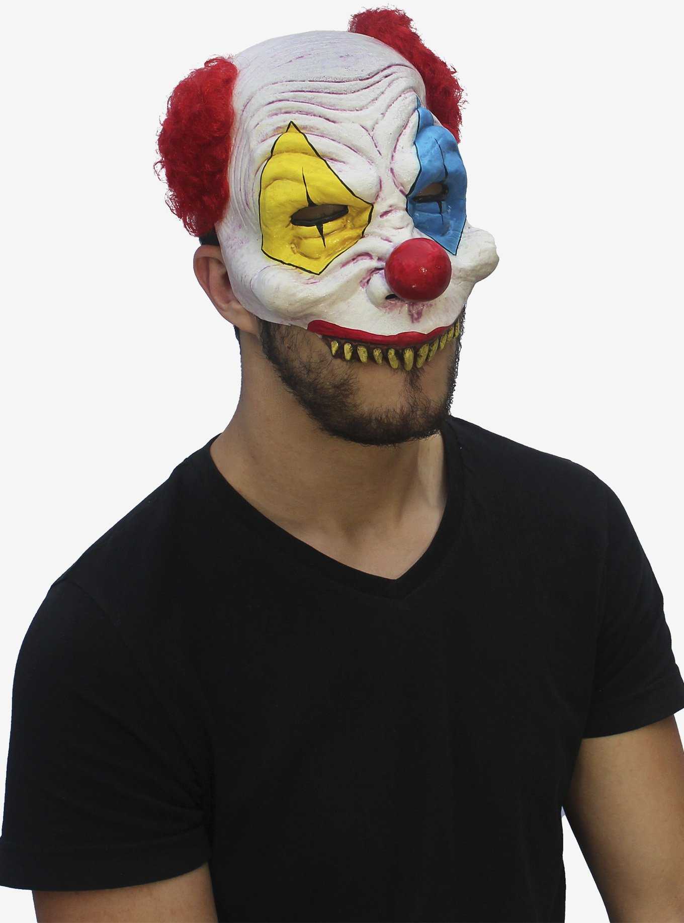 Open Gus Clown Mask, , hi-res