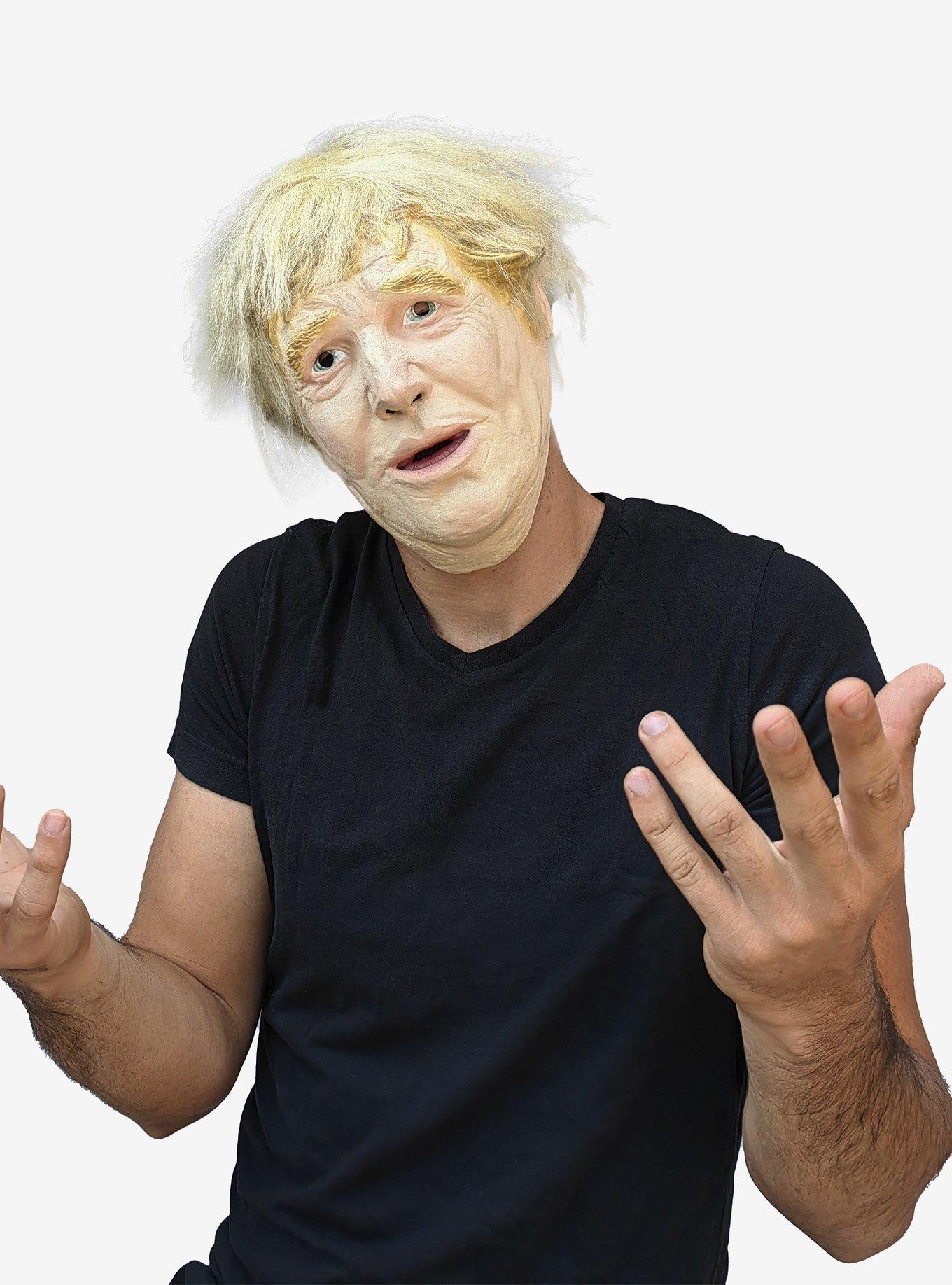 Blond Hair Old Man Mask, , hi-res