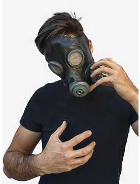 Black Smoke Gas Mask, , hi-res