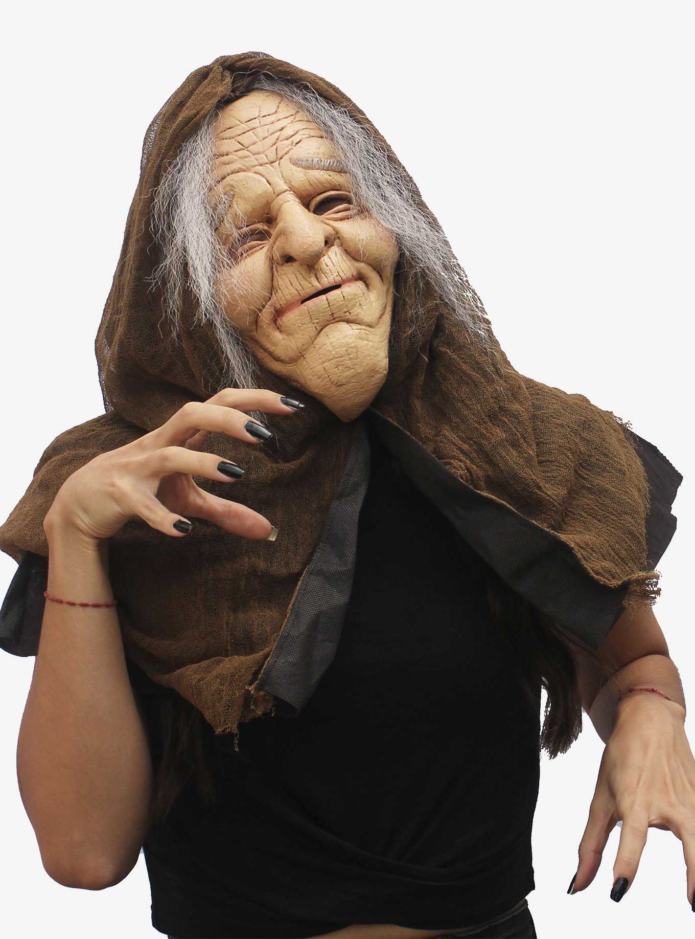 Grandma Hooded Mask, , hi-res