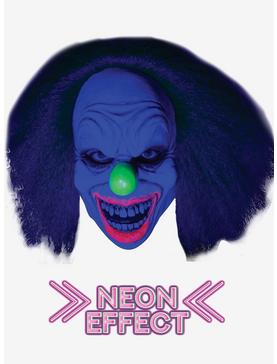 Wild Hair Neon Clown Mask, , hi-res