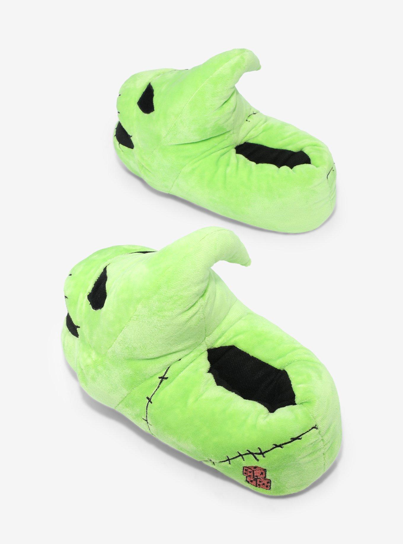 The Nightmare Before Christmas Oogie Boogie Plush Slippers, MULTI, alternate