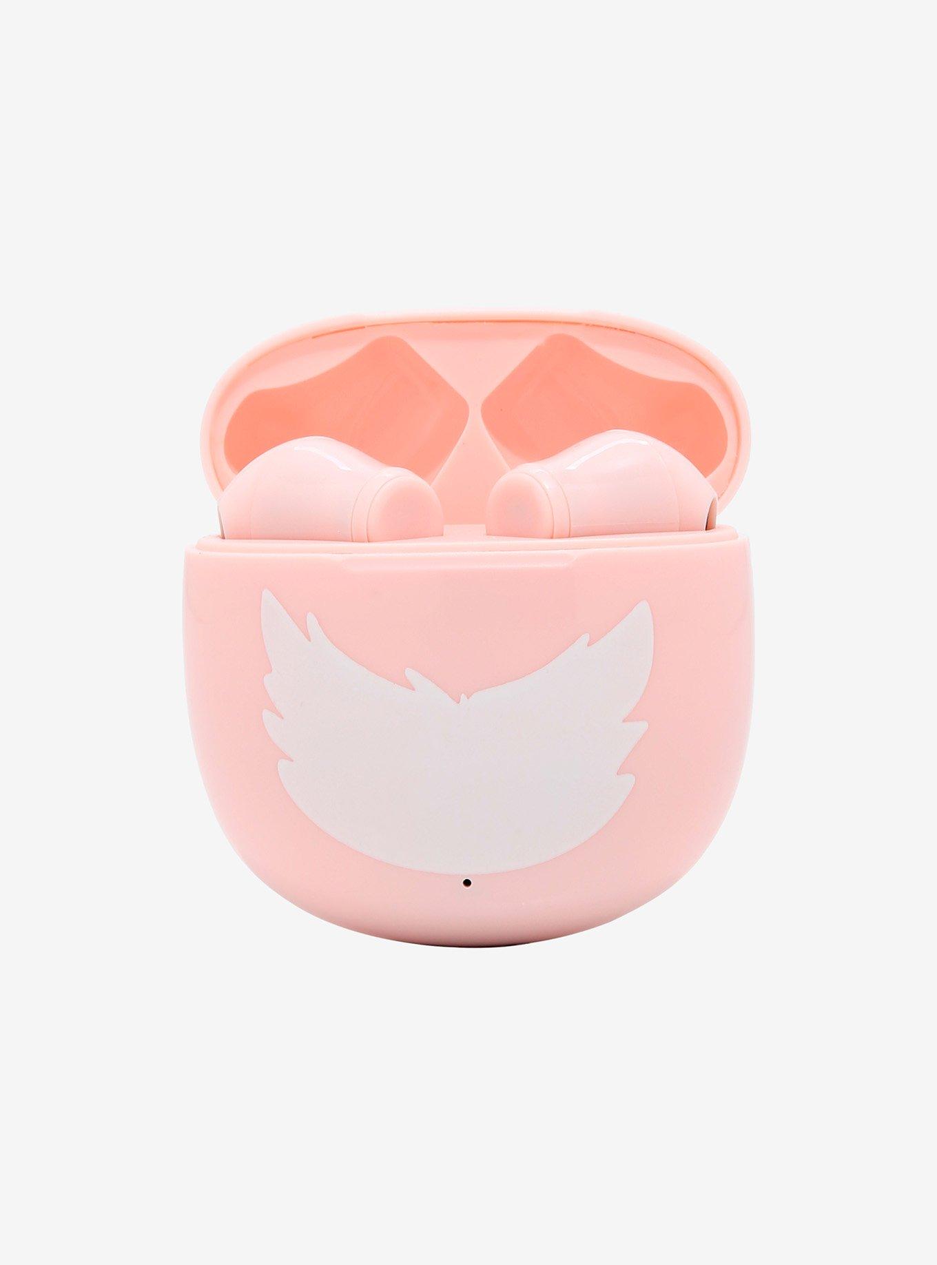 Sassy Pink Cat Wireless Earbuds & Charging Case, , alternate