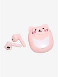 Sassy Pink Cat Wireless Earbuds & Charging Case, , alternate