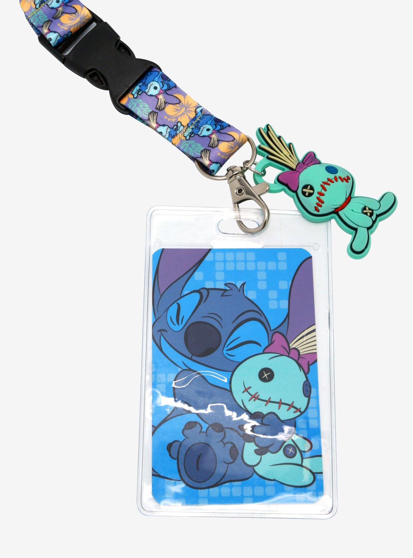 Disney Lilo & Stitch Scrump Flower Lanyard, , hi-res