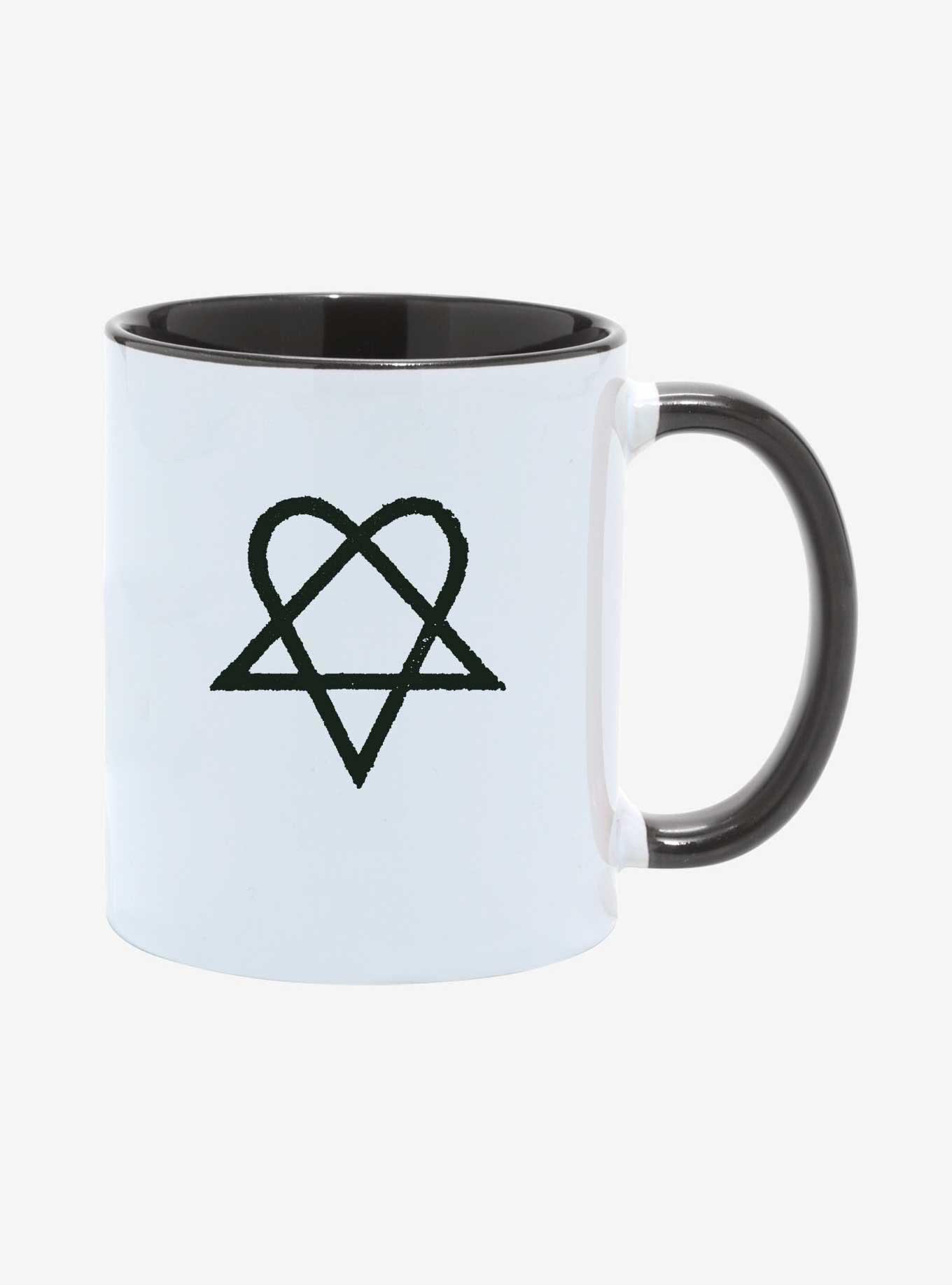 HIM Bleeding Skull 11oz Mug, , hi-res