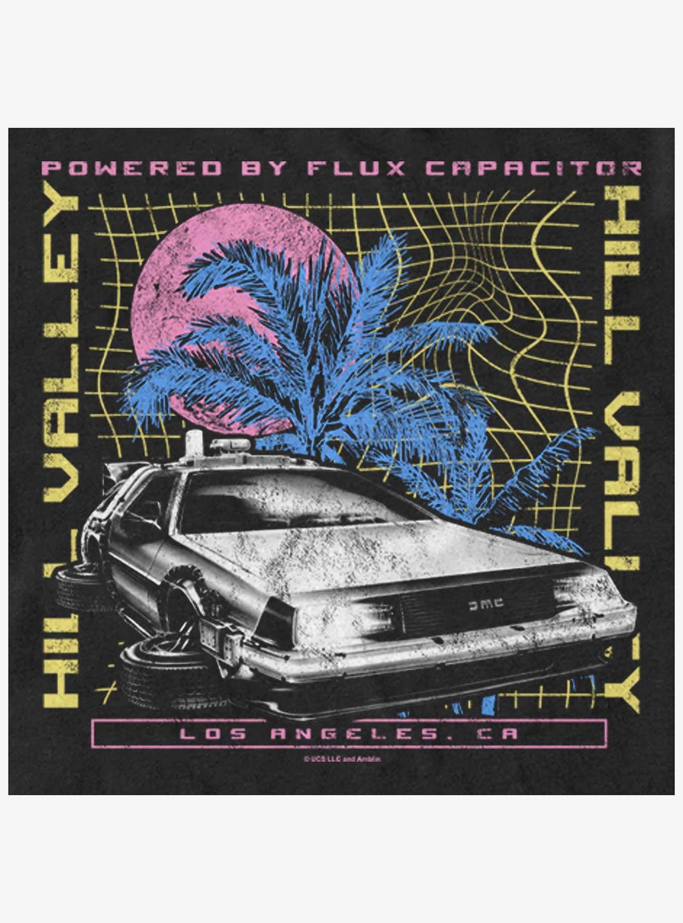 Back to the Future Delorean Destination Womens Slouchy Sweatshirt, , hi-res