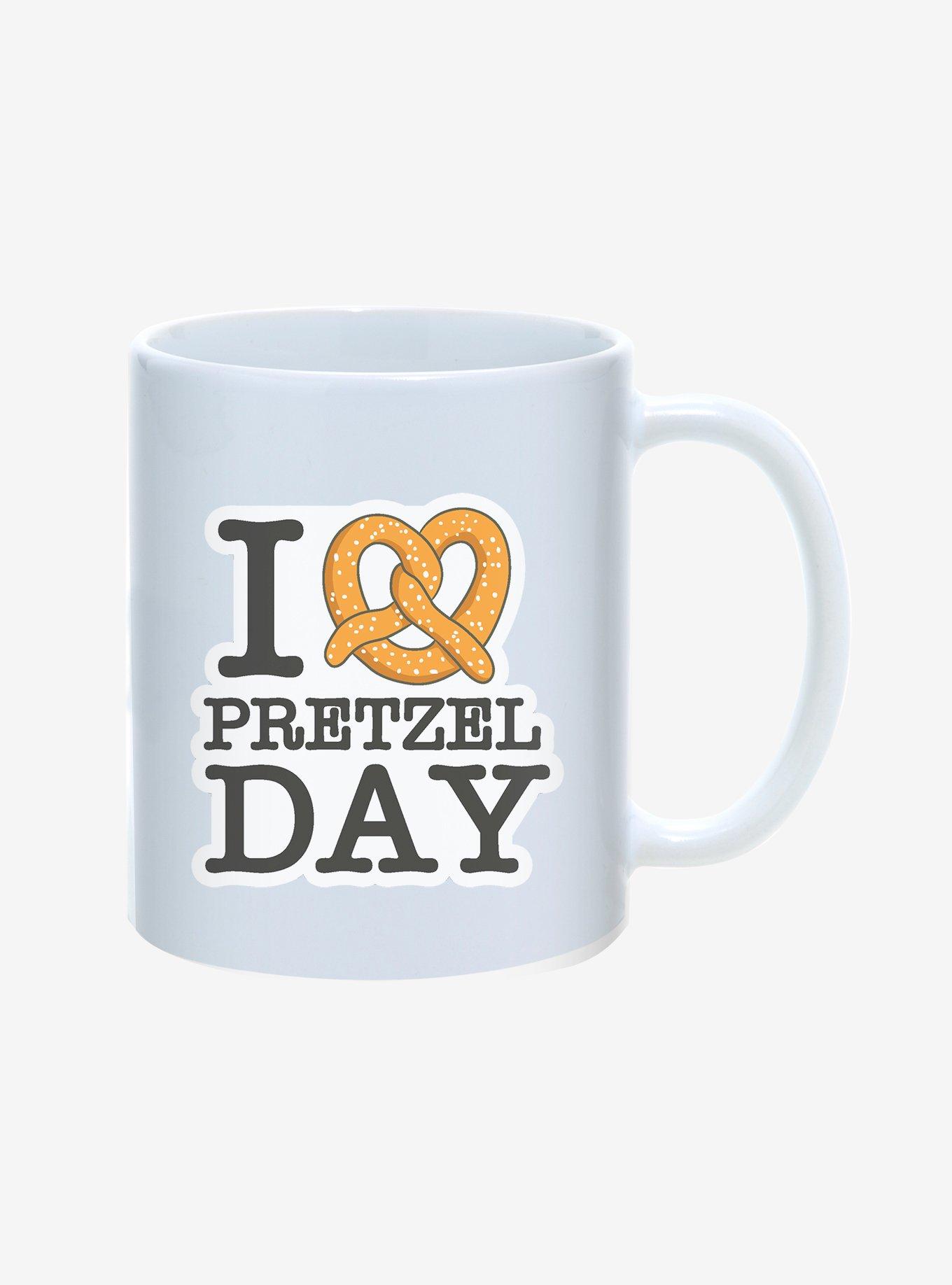 The Office I Love Pretzel Day 11oz Mug, , alternate
