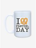 The Office I Love Pretzel Day 15oz Mug, , alternate