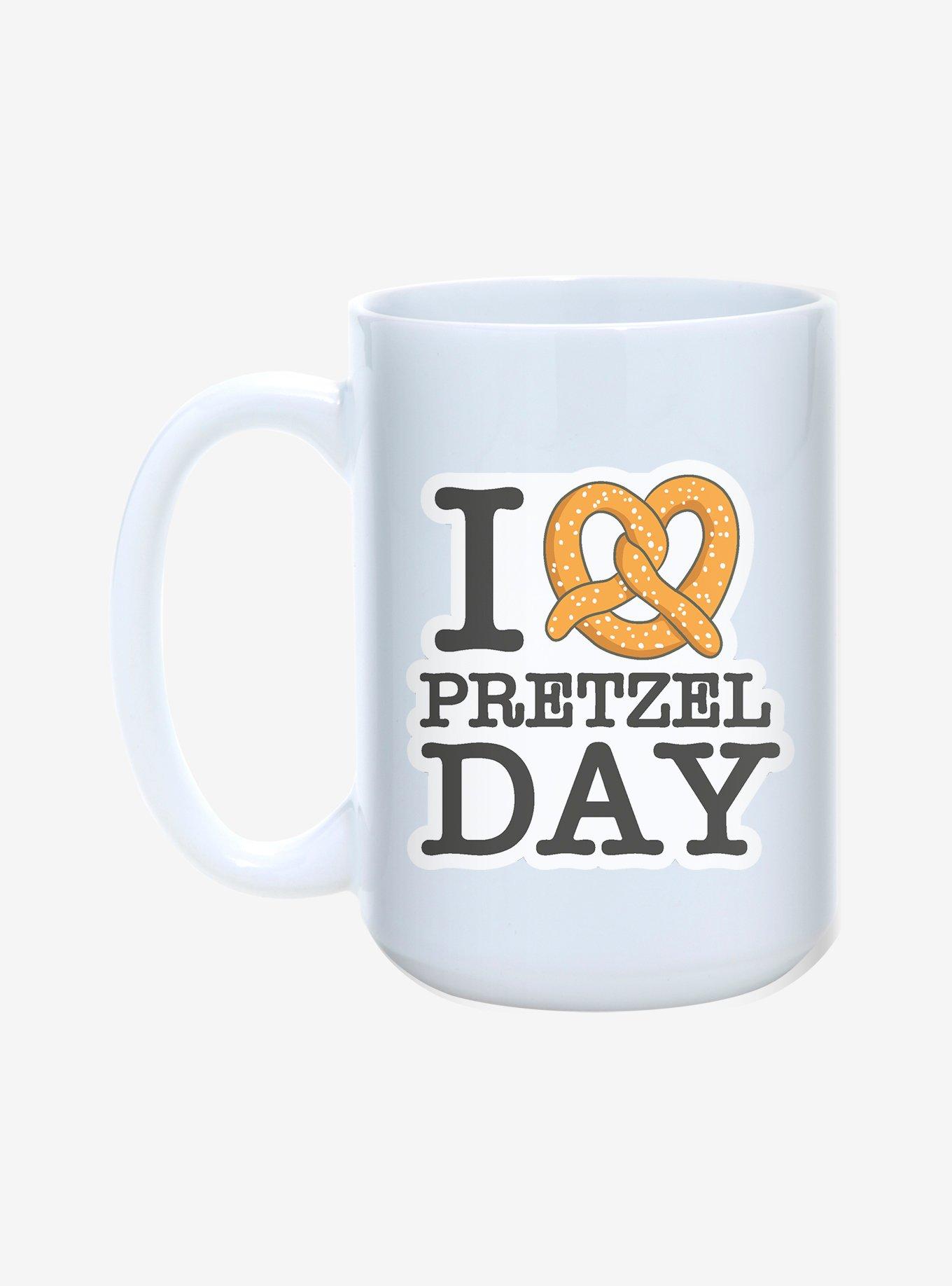 The Office I Love Pretzel Day 15oz Mug, , alternate