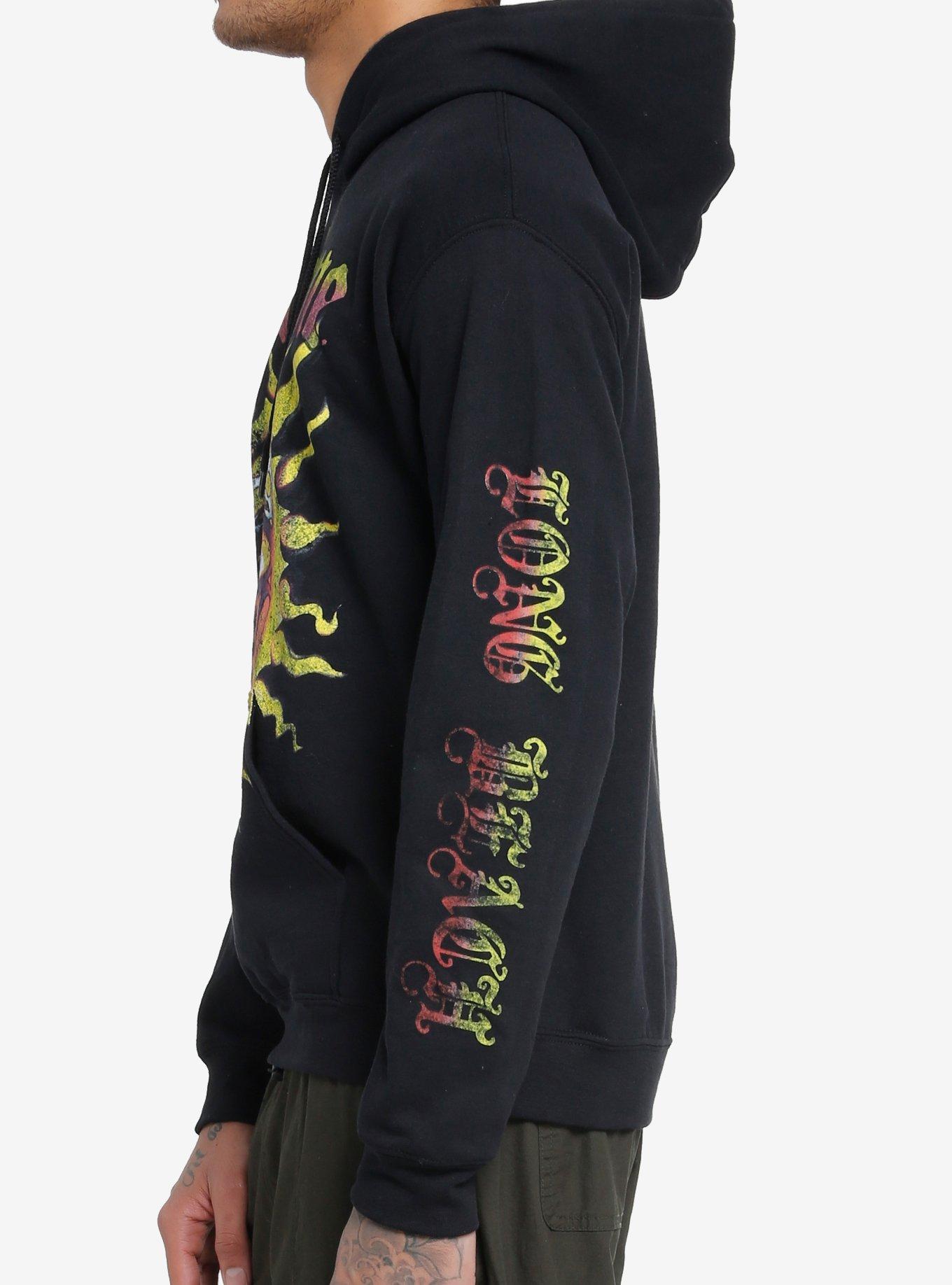 Sublime Sun Logo Jumbo Graphic Hoodie, BLACK, alternate