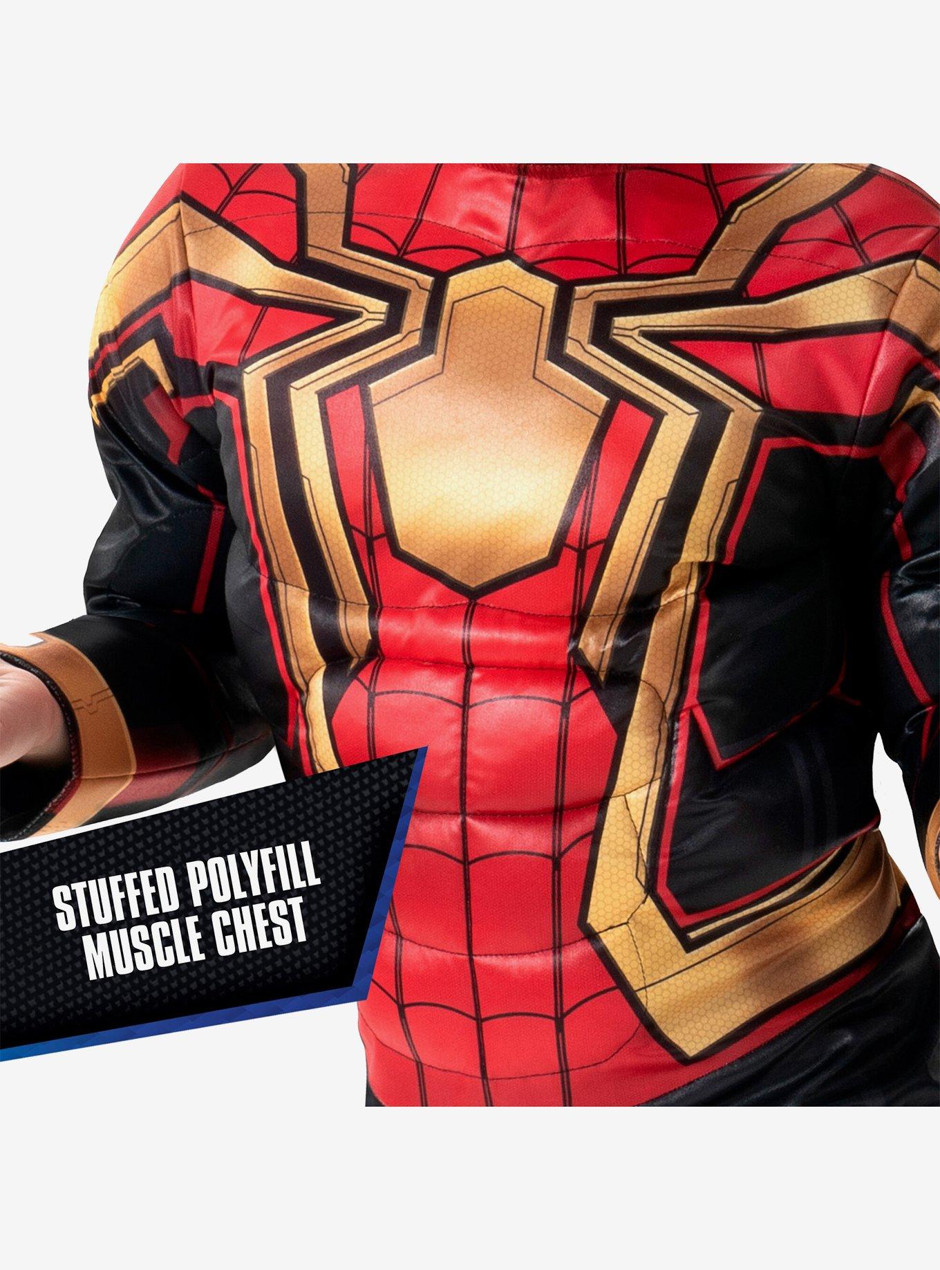 Marvel Spider-Man Integrated Youth Costume, MULTI, alternate