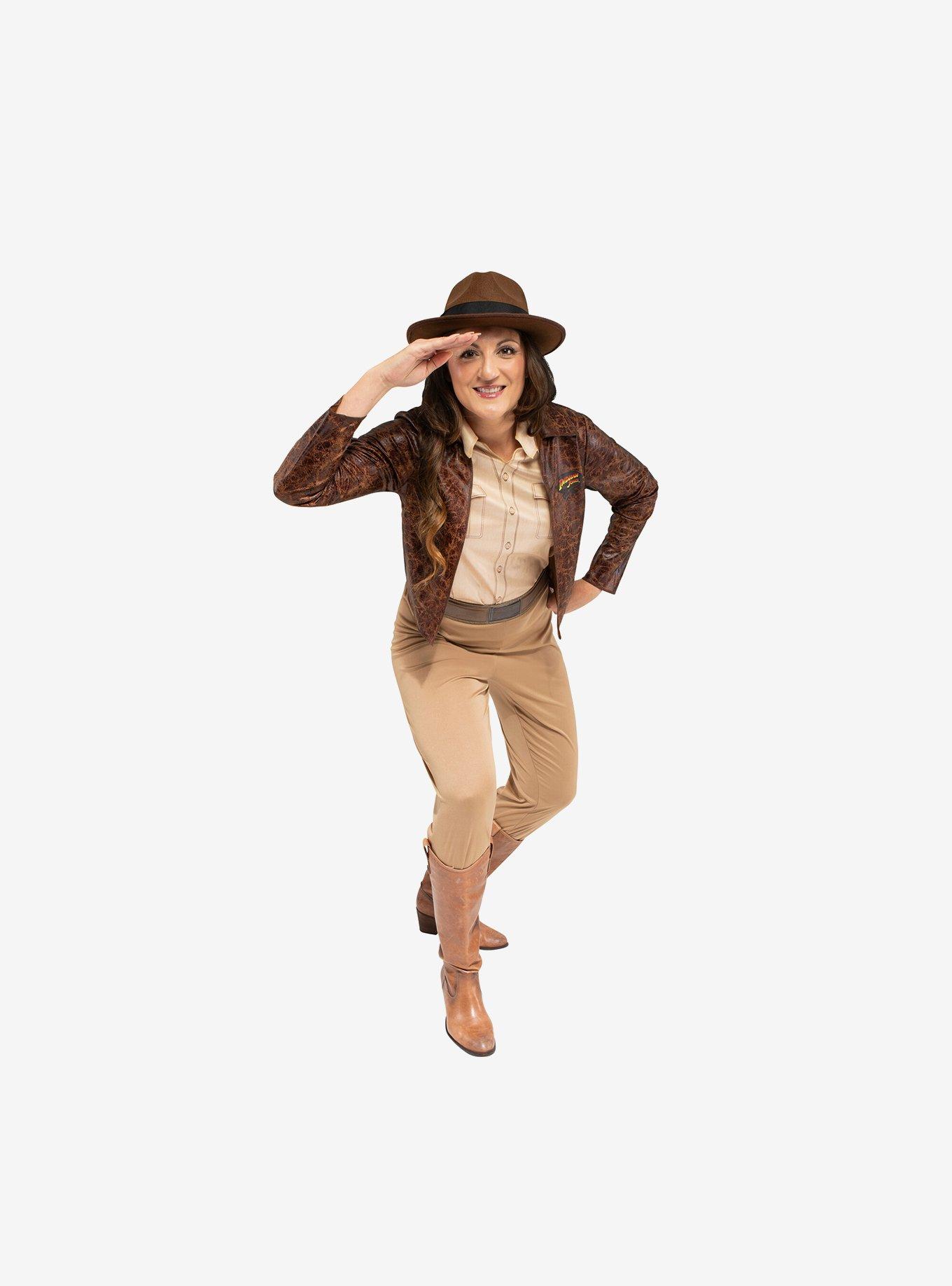 Indiana Jones Women's Costume, MULTI, alternate