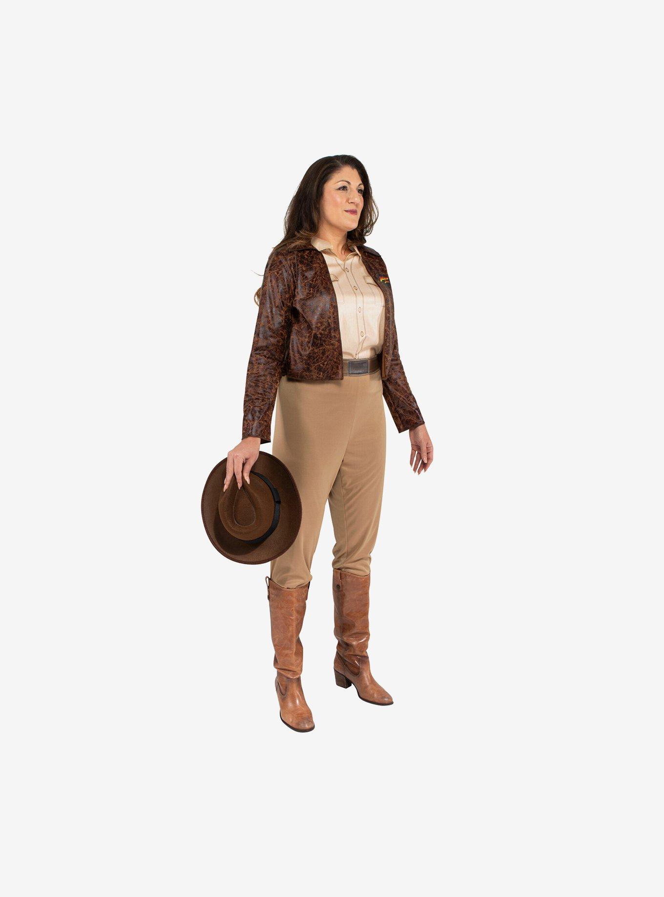 Indiana Jones Women's Costume, MULTI, alternate