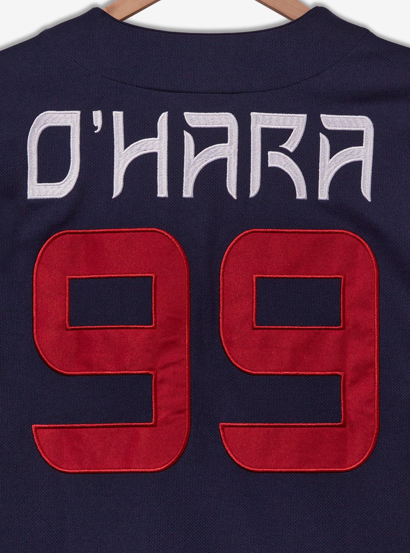 Marvel Spider-Man: Across the Spider-Verse Miguel O'Hara Baseball Jersey - BoxLunch Exclusive, NAVY, alternate