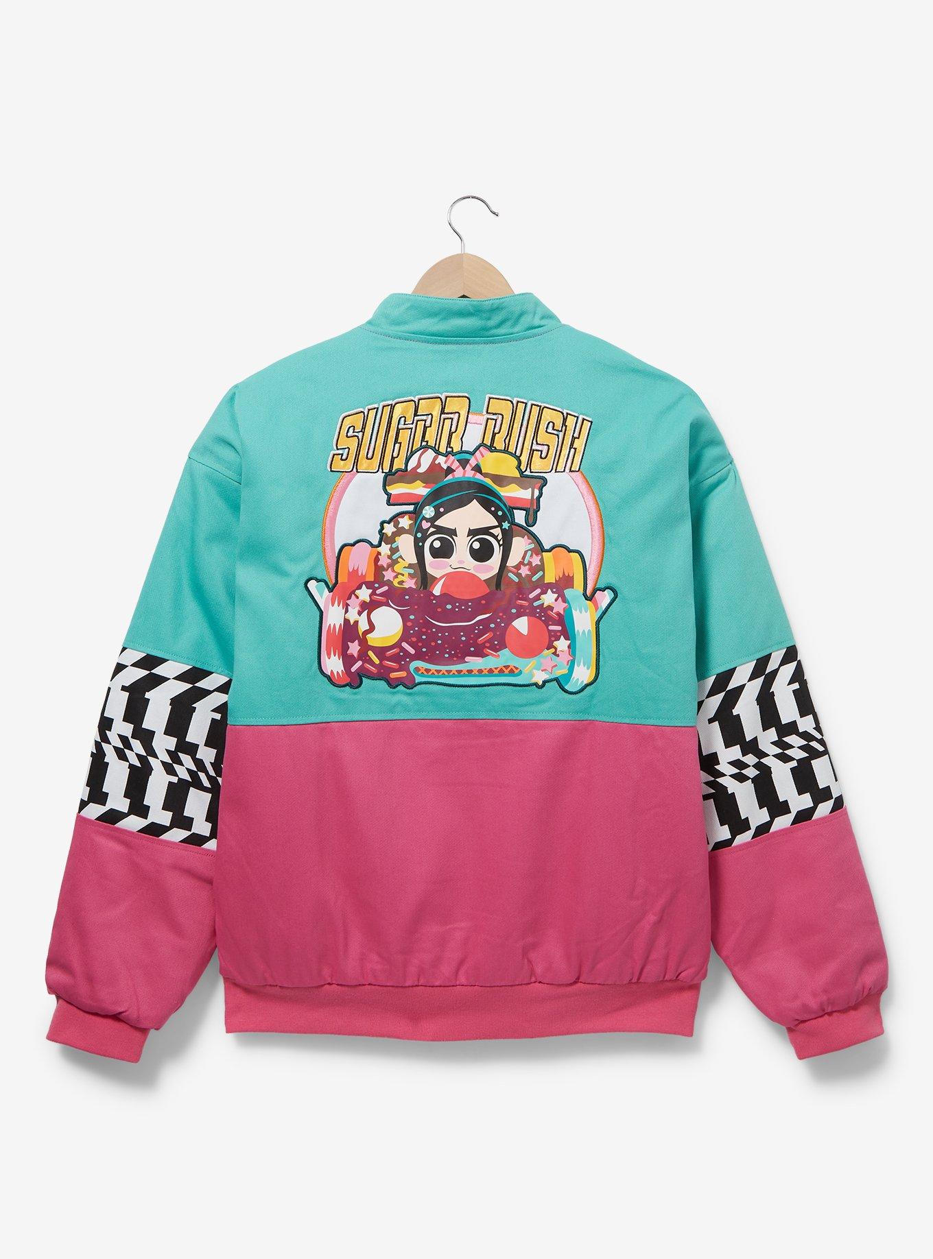 Disney Wreck-It Ralph Vanellope Von Schweetz Racing Jacket — BoxLunch Exclusive, MULTI, alternate