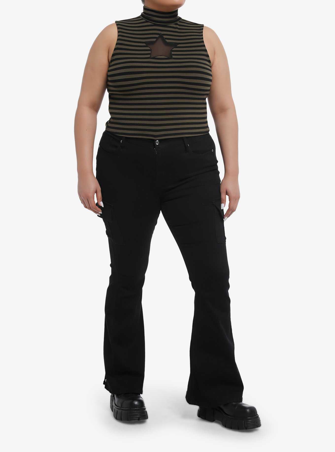 Universal Thread™ Women's Plus Size Striped Wide Strap Tank Top 