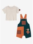 Disney Winnie the Pooh Tigger Color Block Infant Overall Set — BoxLunch Exclusive, MULTI, alternate