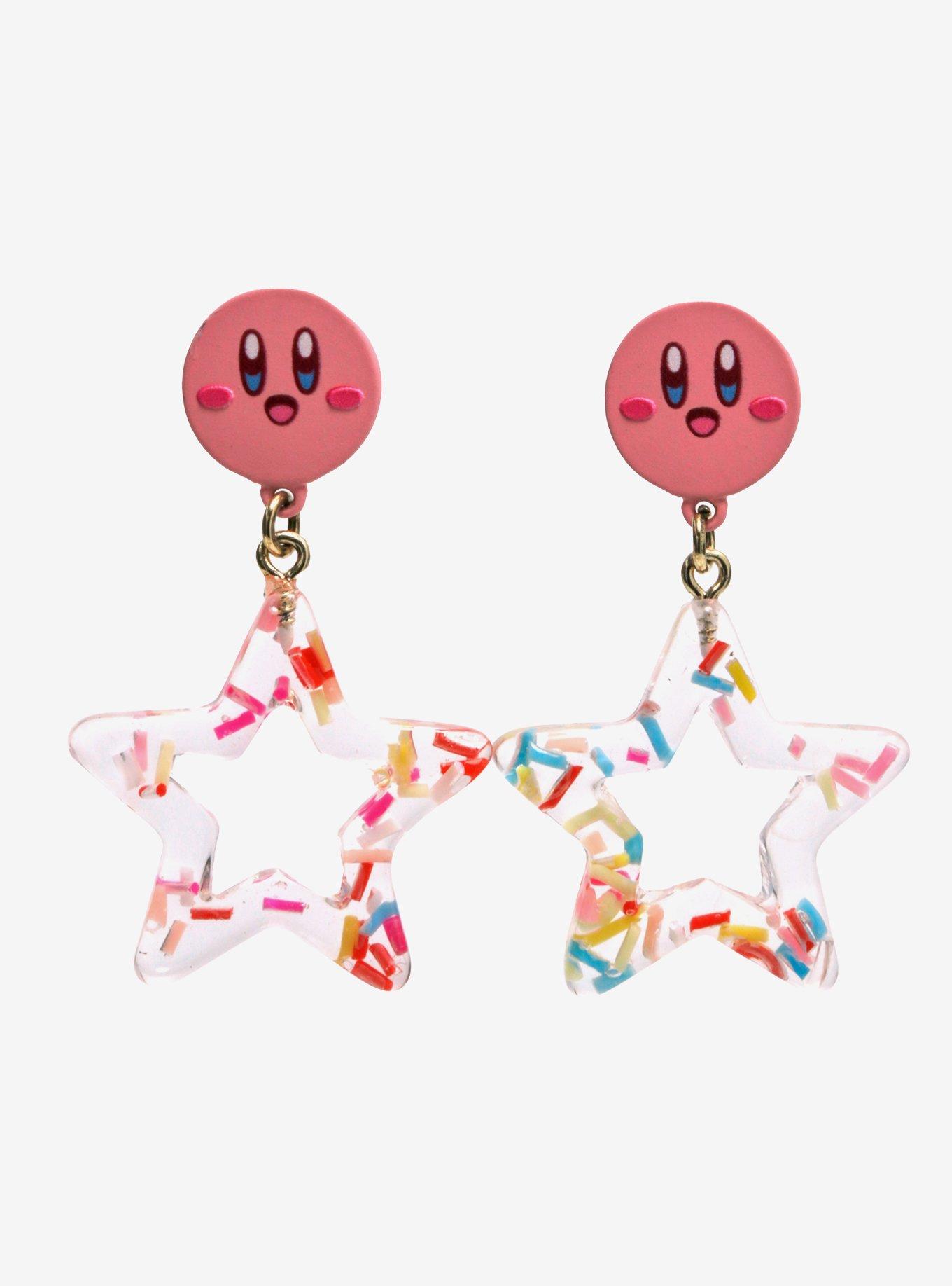 Nintendo Kirby Star Statement Earrings, , alternate