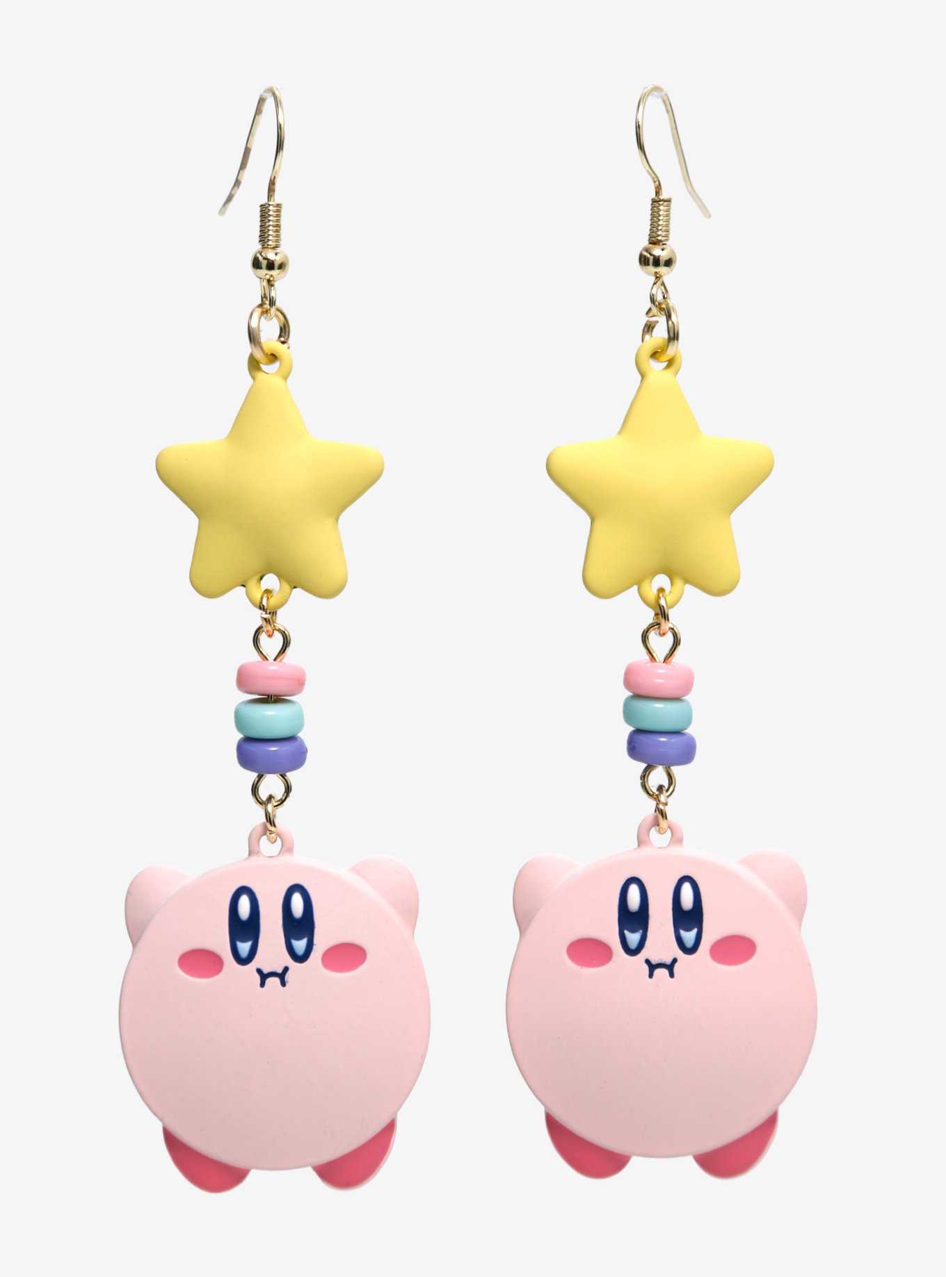 Nintendo Kirby Star Charm Statement Earrings, , hi-res