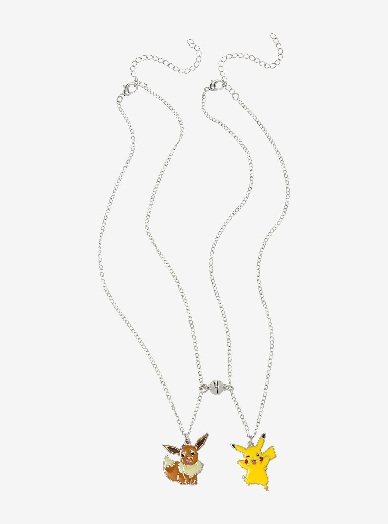 Pok&eacute;mon Pikachu and Eevee Bestie Necklaces &mdash; BoxLunch Exclusive, , alternate