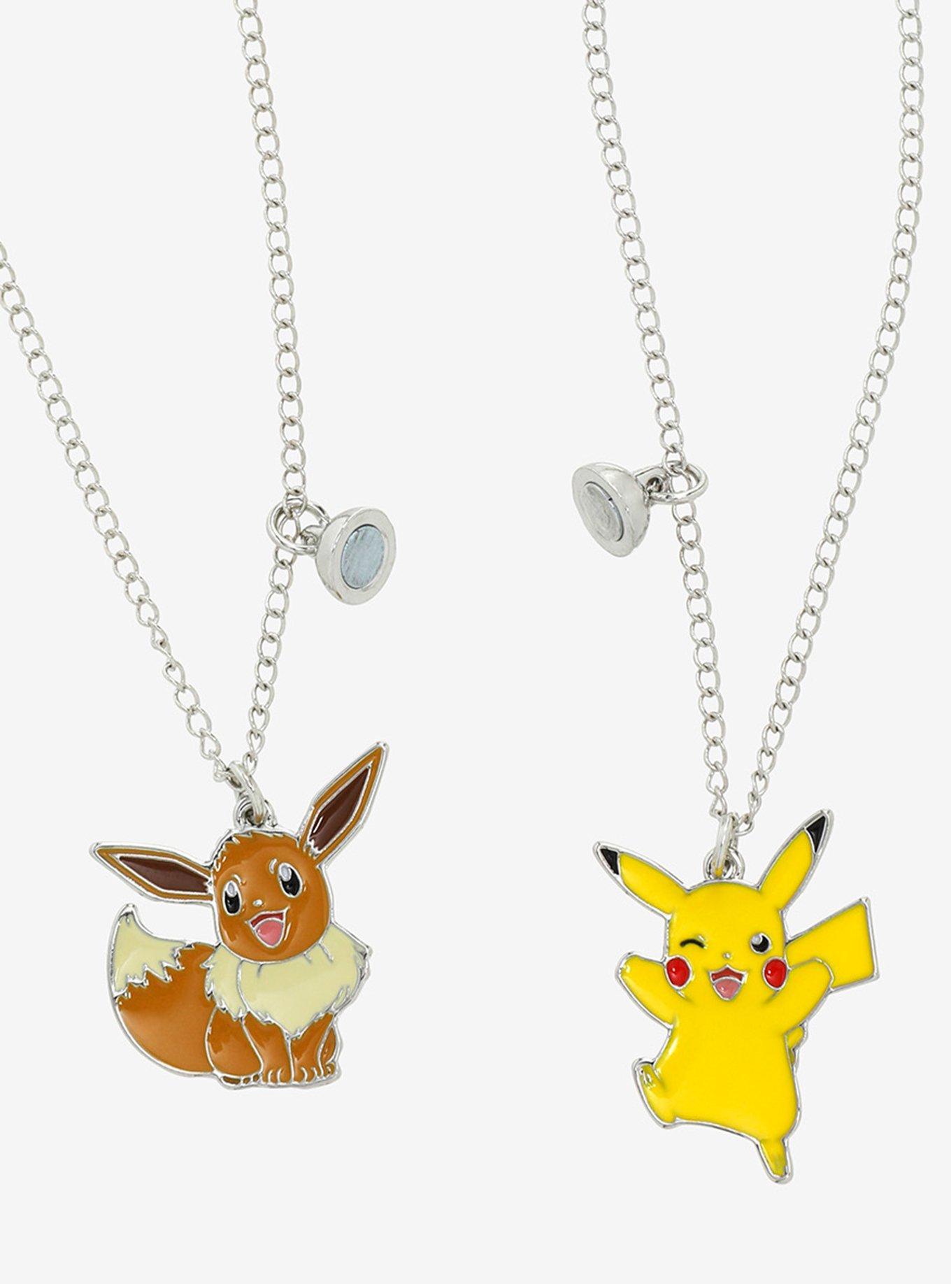 Pok&eacute;mon Pikachu and Eevee Bestie Necklaces &mdash; BoxLunch Exclusive, , alternate