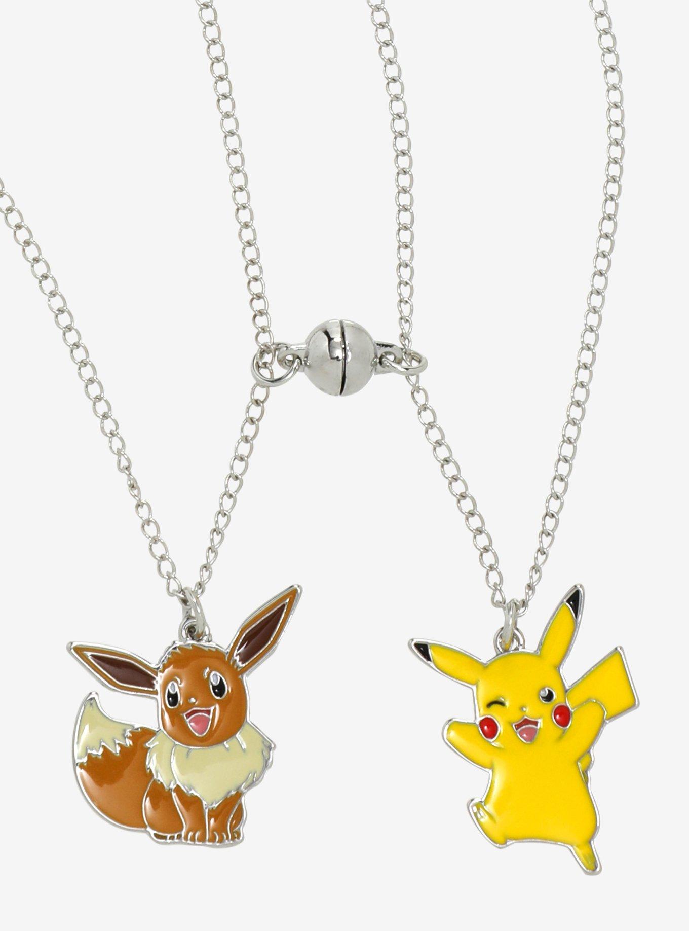 Pok&eacute;mon Pikachu and Eevee Bestie Necklaces &mdash; BoxLunch Exclusive, , alternate