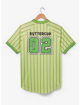 The Powerpuff Girls Buttercup Batting Jersey — BoxLunch Exclusive, , hi-res