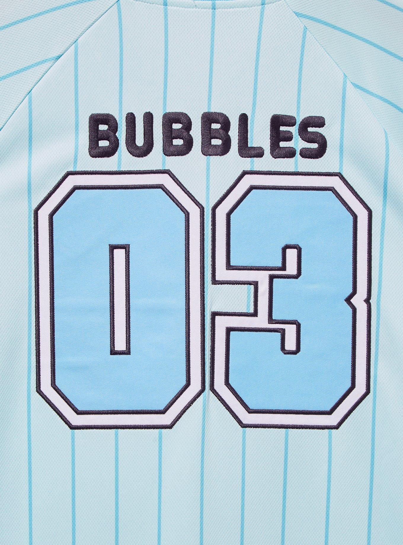 The Powerpuff Girls Bubbles Batting Jersey — BoxLunch Exclusive